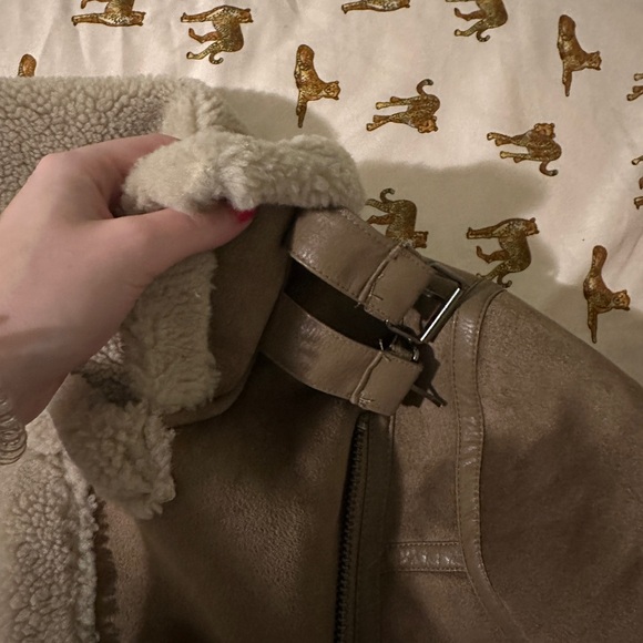 Zara Shearling Jacket - Picture 4 of 7